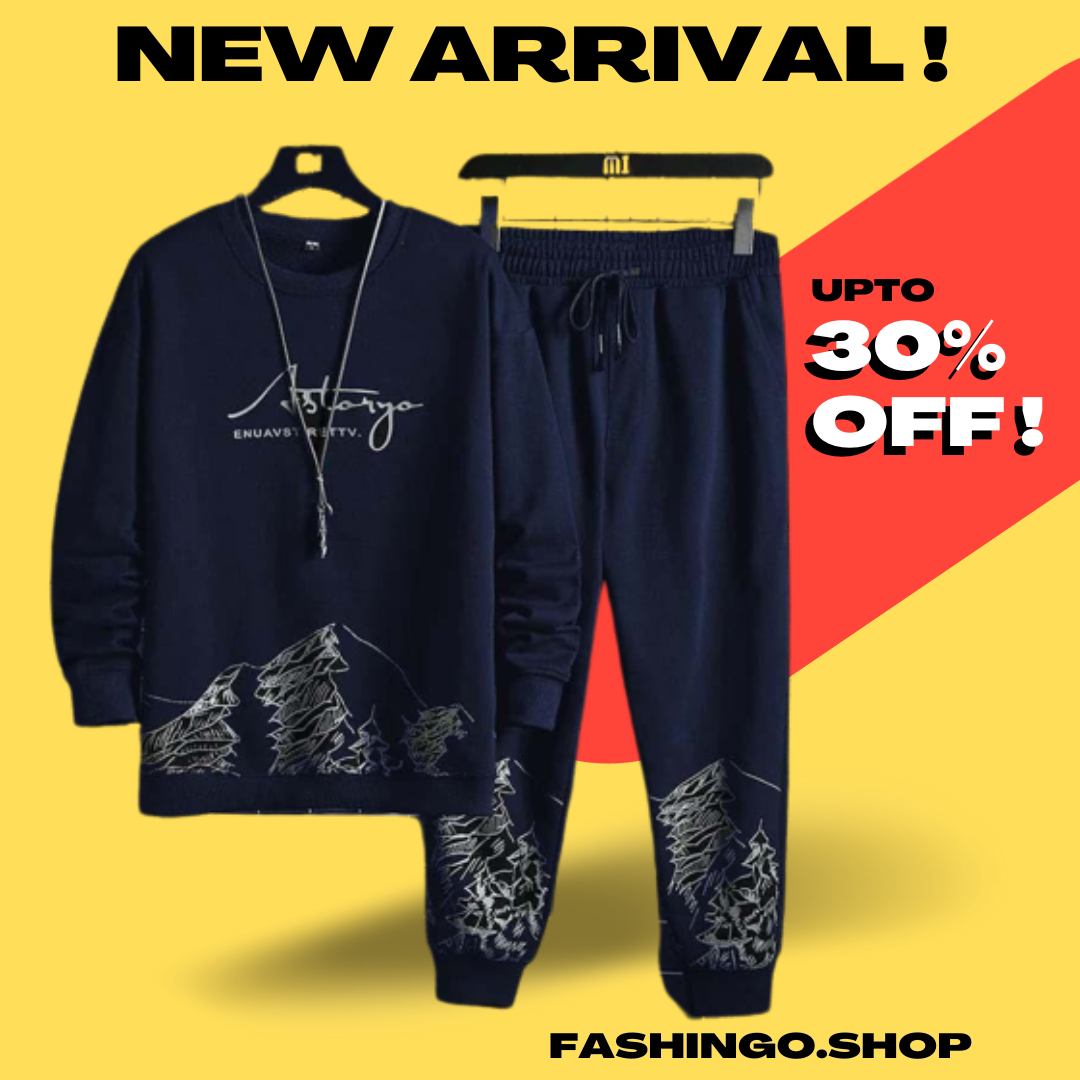 Aastarya Winter Sweatshirt and Trouser Tracksuit.