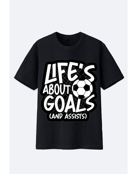 Life Goal Graphic Tee.