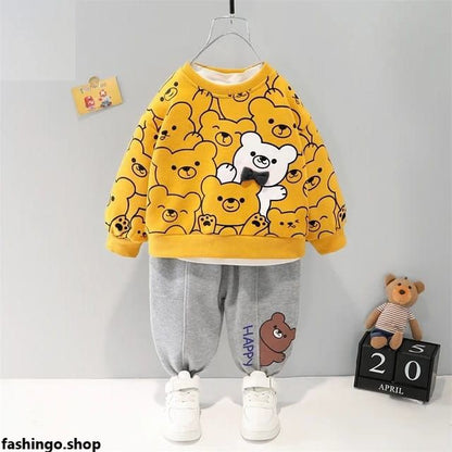 Happy Bear Tracksuit For Kids.