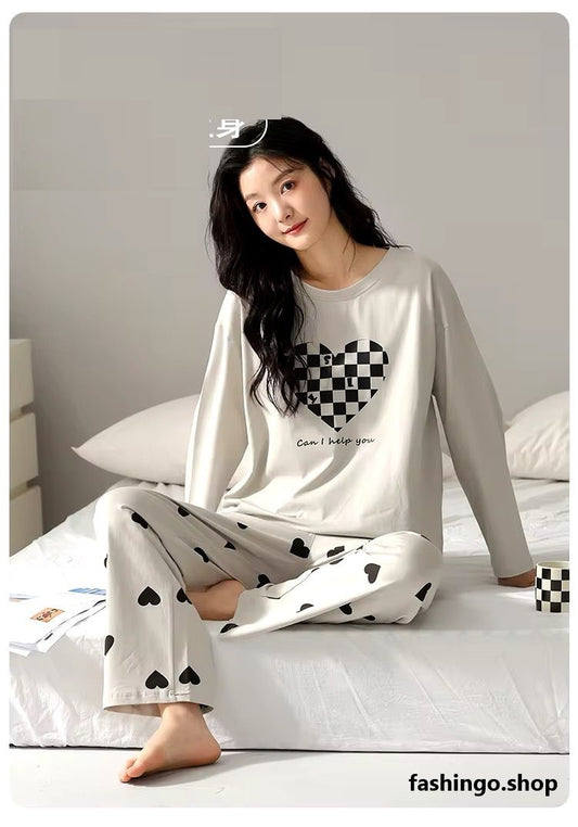 Chess Heart Casual Wear For Her.