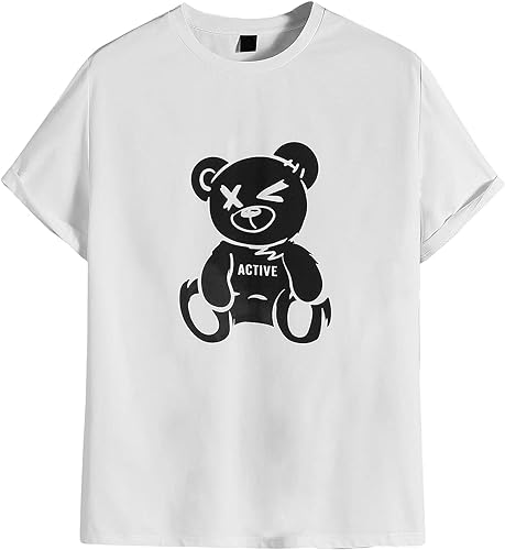 White Calm Teddy T-Shirt.