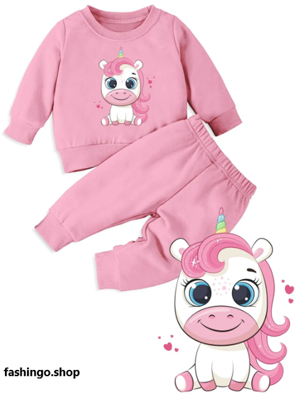 Pink Winter Capricorn Kids 2pc.