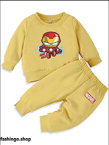 Beige Irn Man Winter Kids 2pc.