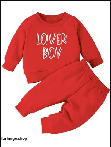 Red Lover Boy Winter Kids 2pc.