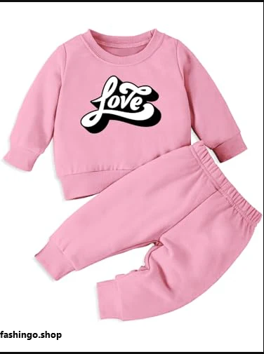 Pink Love Winter Kids 2pc.