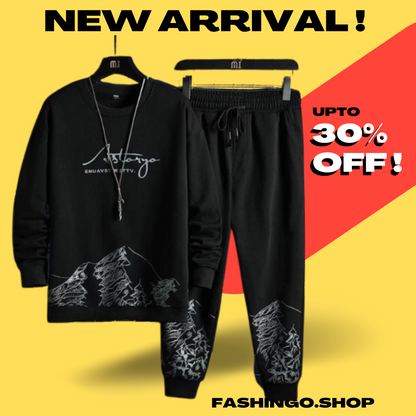 Aastarya Winter Sweatshirt and Trouser Tracksuit.