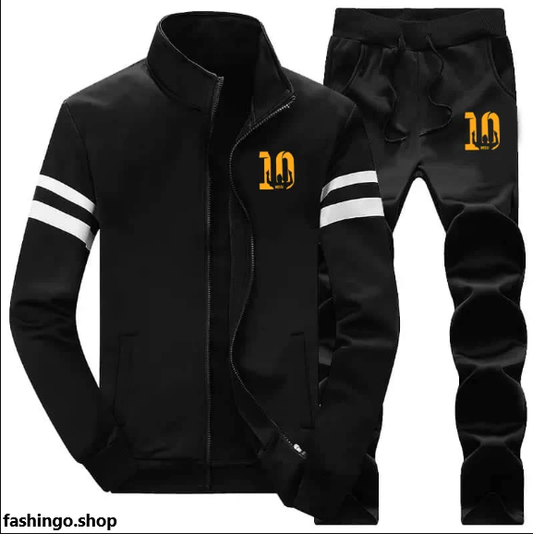 Number 10 Winter Zippers Tracksuit.