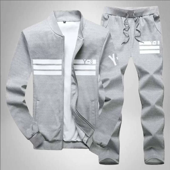 Y8 Premium Stripe High Quality 2-Piece Winter Tracksuit.