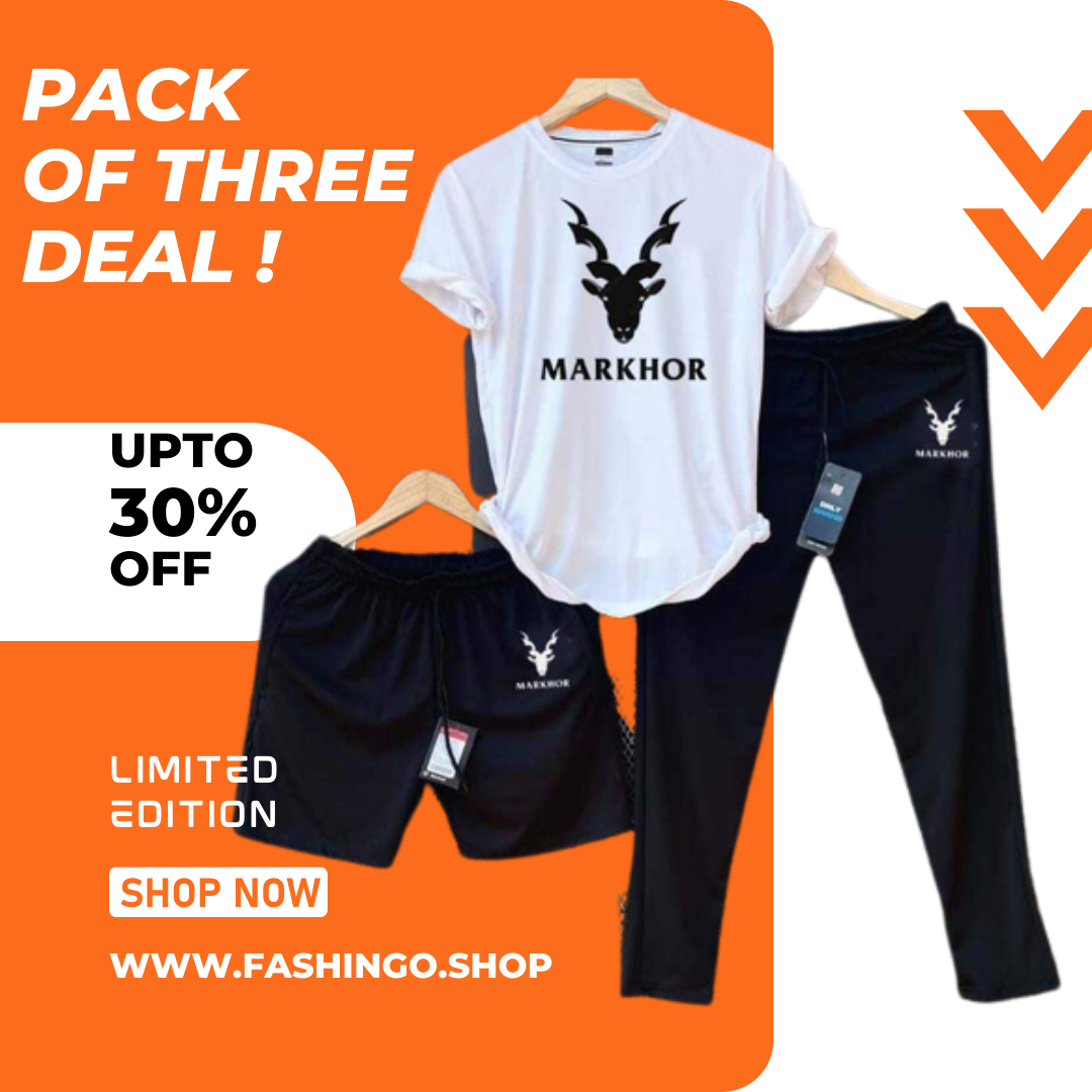 Markhr Pack of 3 Tracksuits.