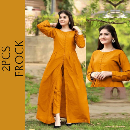 New Frock 2pc Women Co Ord Set.