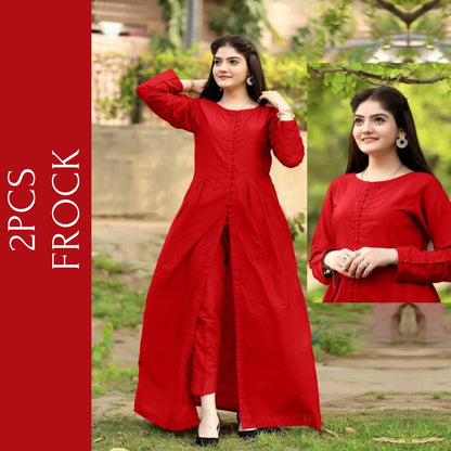 New Frock 2pc Women Co Ord Set.