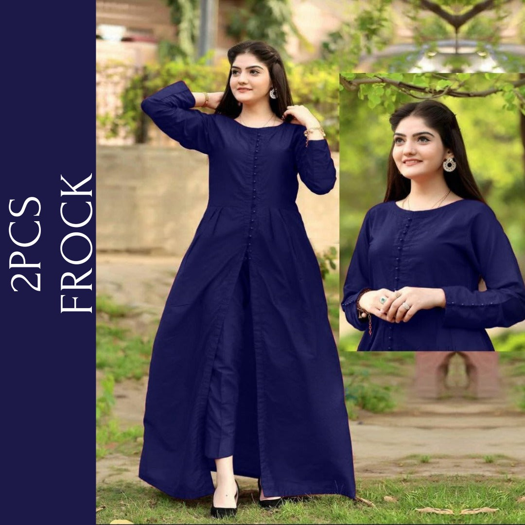 New Frock 2pc Women Co Ord Set.